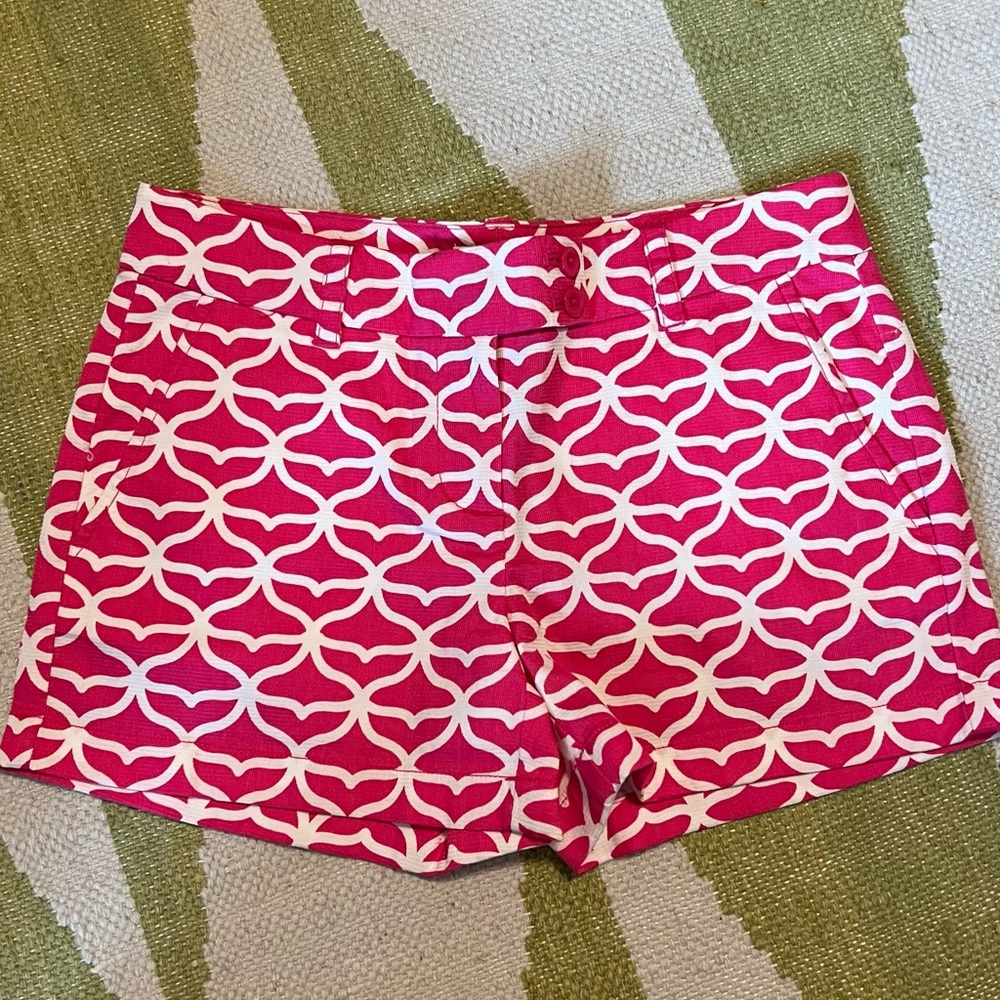 Vineyard Vines hot pink whale tail shorts